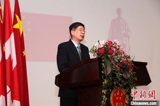 資料圖：中國駐加大使叢培武。<a target='_blank' href='/'>中新社</a>記者 余瑞冬 攝