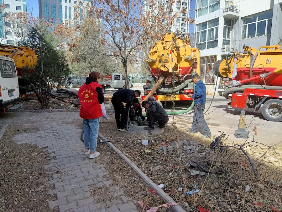 現(xiàn)場疏通了管道。.png
