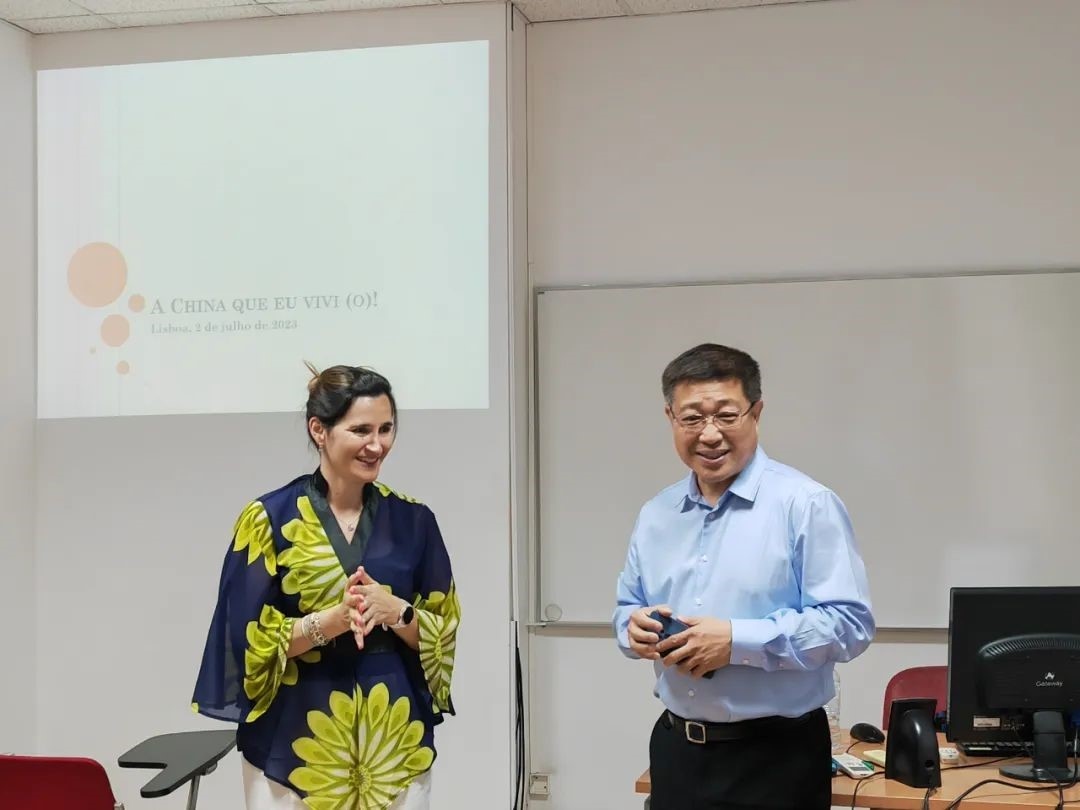 里斯本大學(xué)孔子學(xué)院組織漢語角活動。 圖片來源：里斯本大學(xué)孔子學(xué)院公眾號