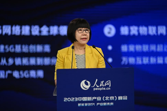 人民網(wǎng)監(jiān)事會主席唐維紅。人民網(wǎng)記者 于凱攝