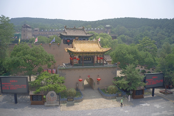 皇城相府景區(qū)（無(wú)人機(jī)照片）。人民網(wǎng)記者 王天樂攝