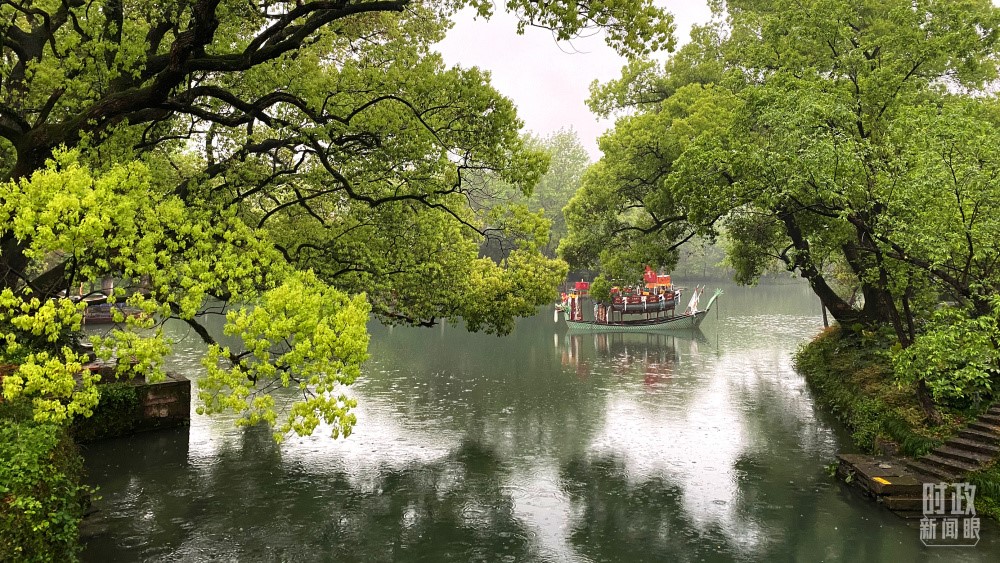 杭州西溪國家濕地公園是全國首個國家濕地公園。（總臺央視記者李輝拍攝）