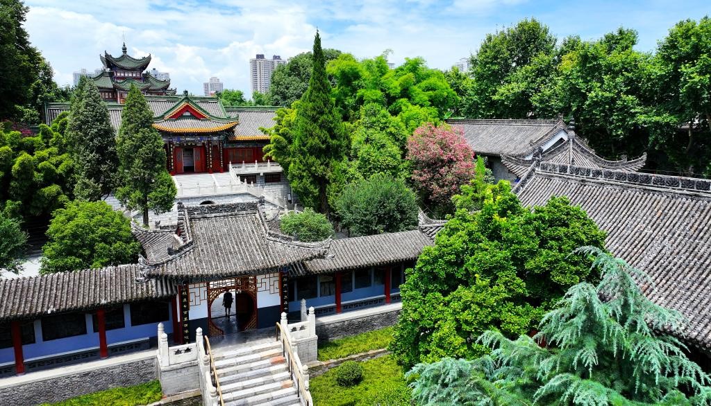 近日拍攝的陜西省漢中市博物館。新華社記者 劉瀟 攝