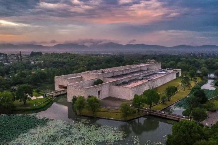 良渚博物院外景。圖源良渚古城微信公眾號(hào)