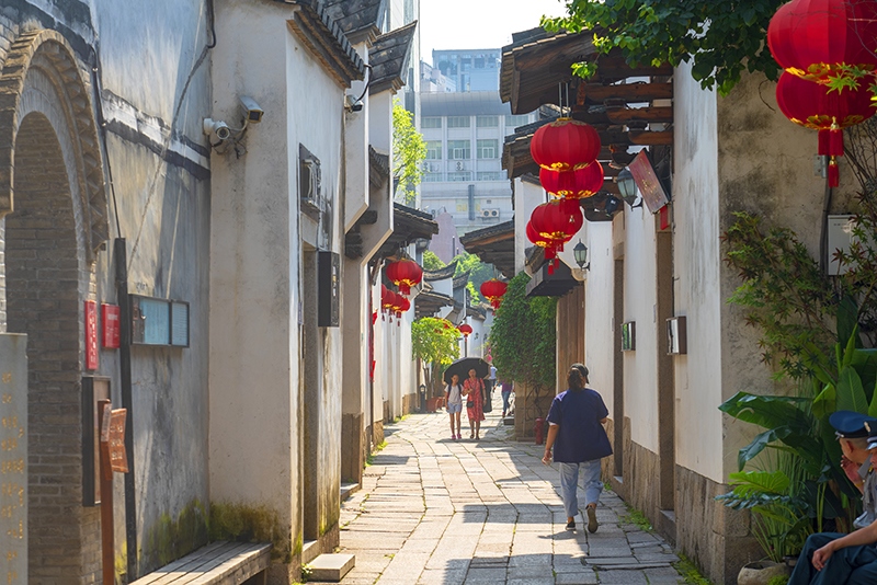 2019年6月28日，福建福州，三坊七巷風(fēng)光。