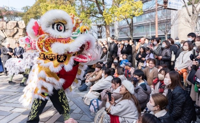 活動現(xiàn)場。中國駐大阪旅游辦事處供圖