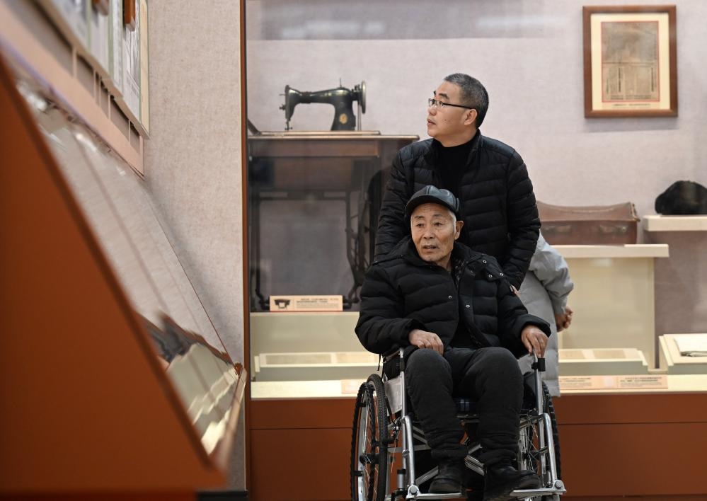 2024年1月29日，市民在平津戰(zhàn)役紀(jì)念館參觀。