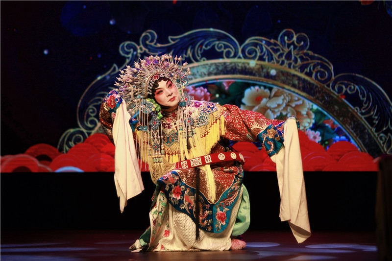2024年“四海同春”慰?jī)S訪演團(tuán)亞太團(tuán)新西蘭惠靈頓演出現(xiàn)場(chǎng)。圖片由陸欣讌、孟韜、葉勇提供