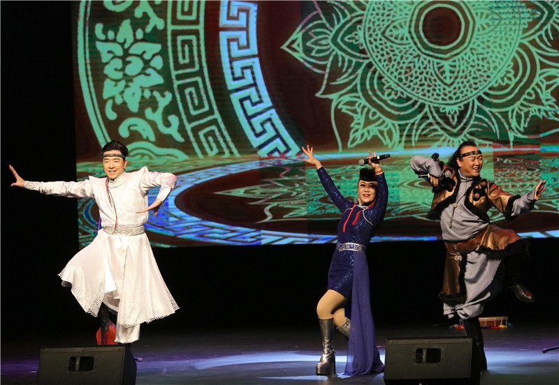 2024年“四海同春”慰?jī)S訪演團(tuán)亞太團(tuán)新西蘭惠靈頓演出現(xiàn)場(chǎng)。圖片由陸欣讌、孟韜、葉勇提供