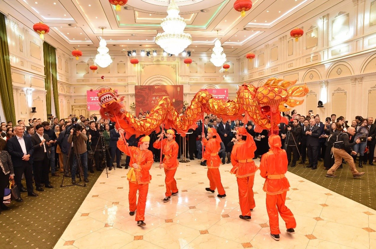 活動現(xiàn)場。中國駐阿拉木圖總領(lǐng)館供圖