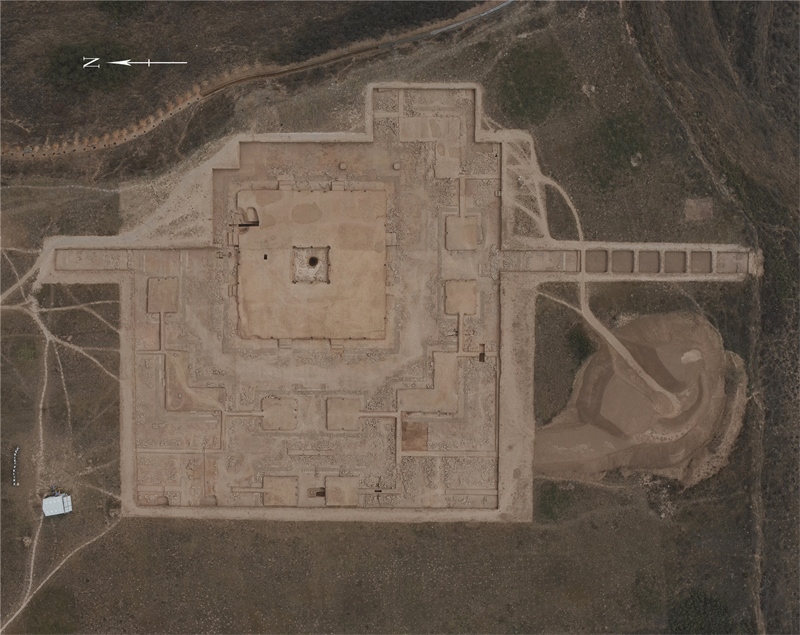 四角坪遺址平面圖。中國(guó)文物報(bào)社供圖