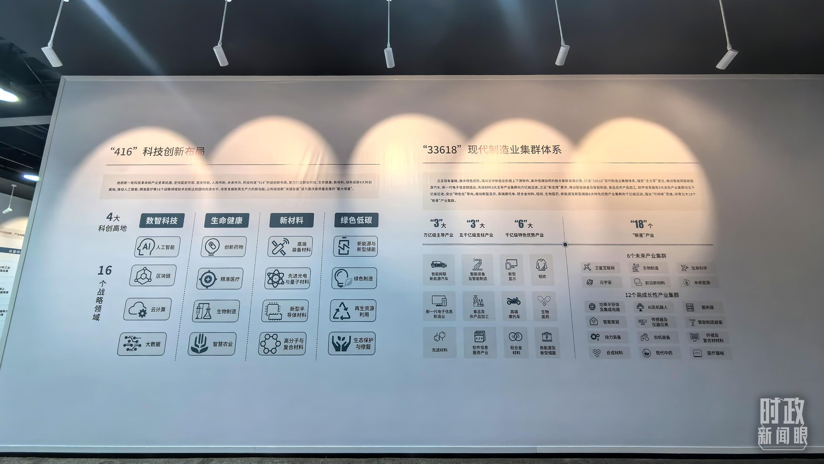 △重慶科技創(chuàng)新和產(chǎn)業(yè)發(fā)展成果展示。（總臺(tái)央廣記者潘毅拍攝）