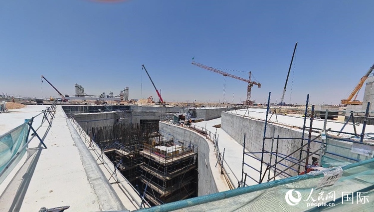 德拉伊耶門項目建設場景。艾哈邁德攝