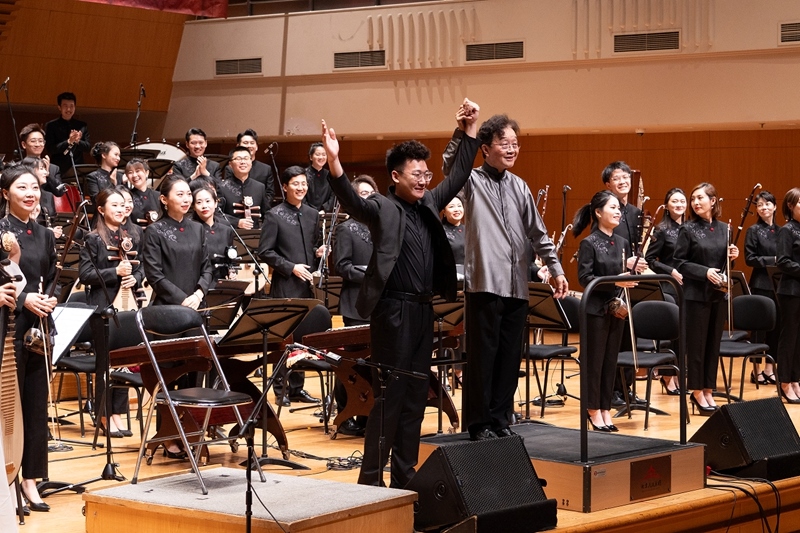 中國(guó)音樂(lè)學(xué)院第四屆學(xué)生管弦樂(lè)作曲比賽決賽音樂(lè)會(huì)上演。校方供圖