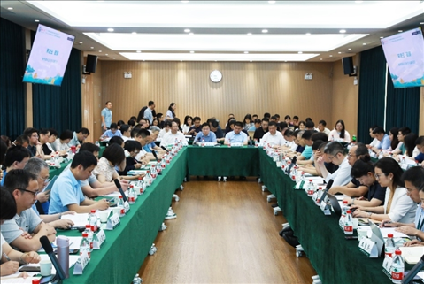 守正創(chuàng)新推動思政課建設內涵式發(fā)展學術研討會現(xiàn)場。武漢大學供圖