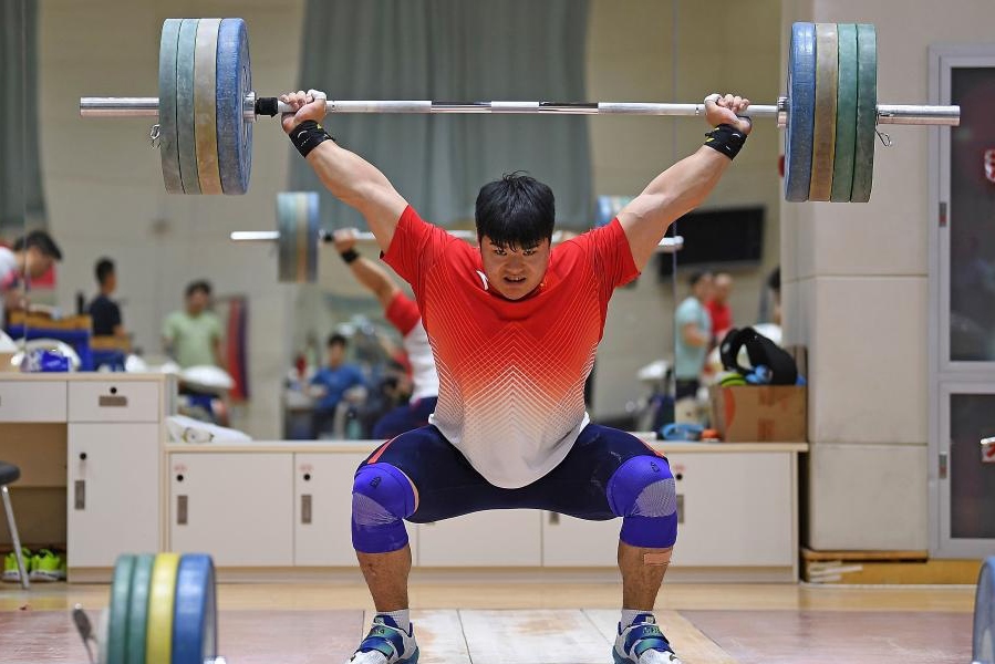5月10日，國(guó)家隊(duì)選手劉煥華在訓(xùn)練中。新華社記者 侯昭康 攝