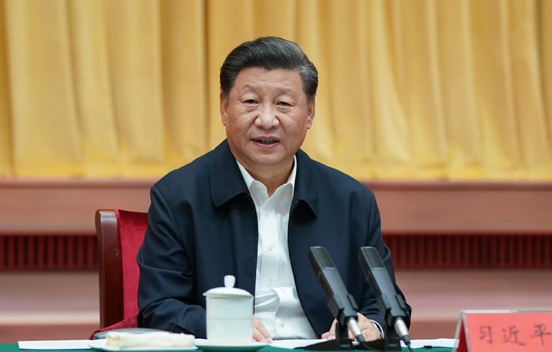 △2020年9月17日，習(xí)近平總書記在湖南長沙主持召開基層代表座談會并發(fā)表重要講話，聽取基層干部群眾代表對“十四五”規(guī)劃編制的意見和建議。