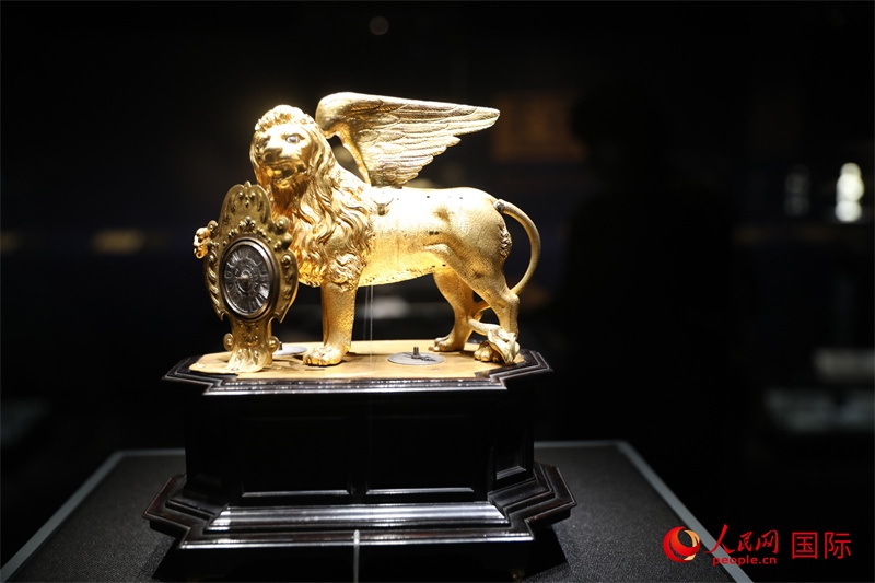 展覽“傳奇之旅：馬可·波羅與絲綢之路上的世界”展品。人民網(wǎng) 殷韜攝
