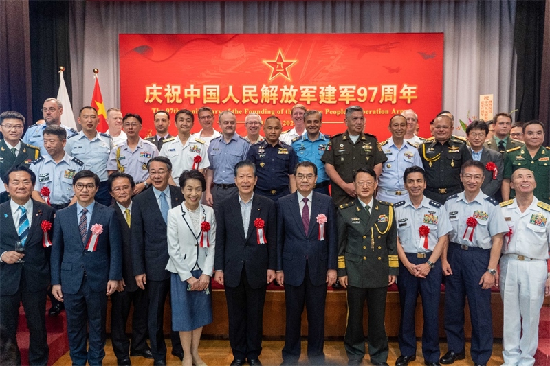 到場嘉賓合影。中國駐日本大使館供圖
