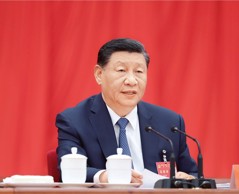 中國共產(chǎn)黨第二十屆中央委員會(huì)第三次全體會(huì)議，于2024年7月15日至18日在北京舉行。中央委員會(huì)總書記習(xí)近平作重要講話。 新華社記者 鞠鵬/攝