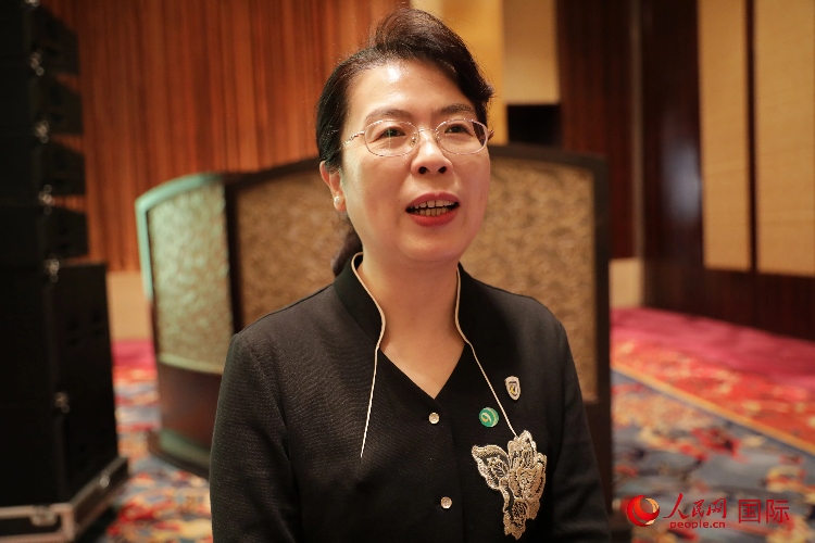 北京外國語大學(xué)亞洲學(xué)院院長、中國馬來研究中心主任蘇瑩瑩教授接受人民網(wǎng)采訪。人民網(wǎng) 王婧攝