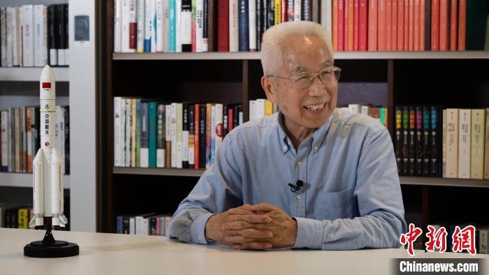中國工程院院士龍樂豪。(中國運(yùn)載火箭技術(shù)研究院供圖)
