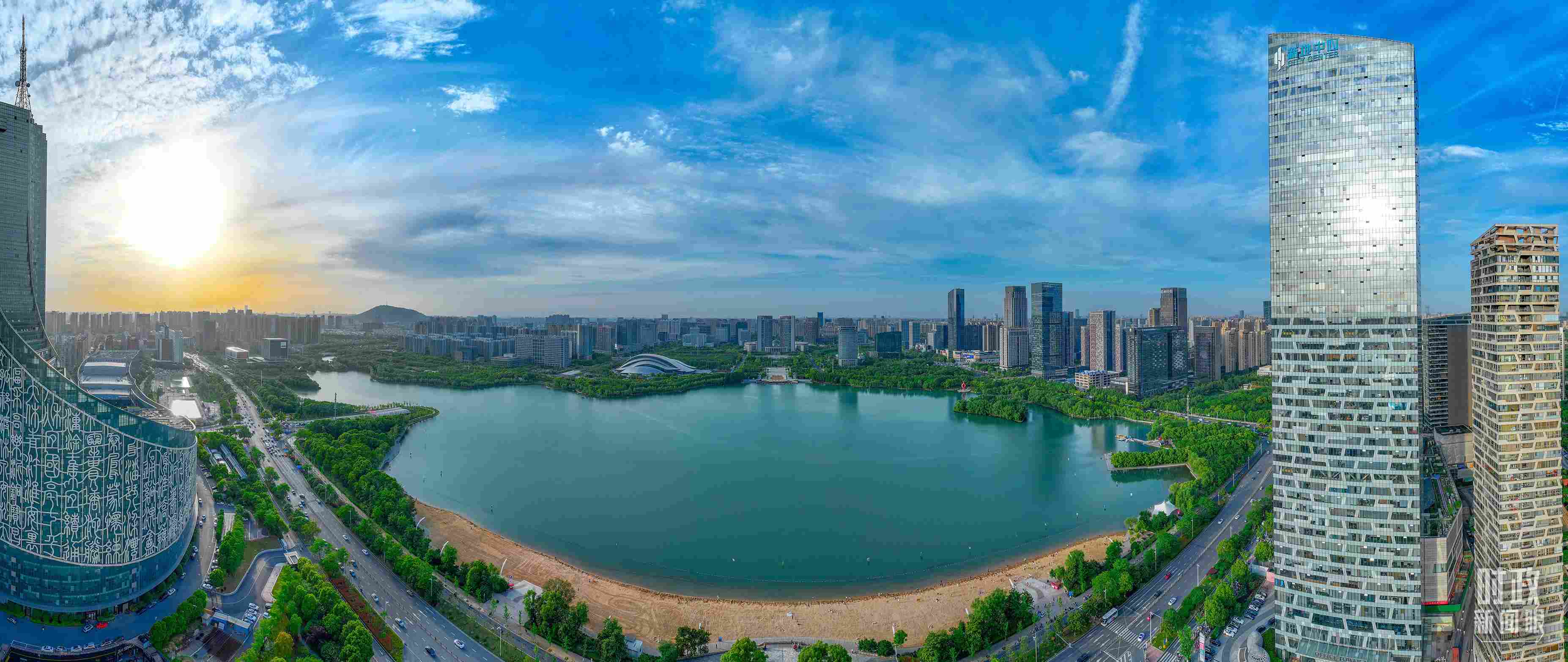 △安徽省合肥市。（合肥市蜀山區(qū)融媒體中心葛慶釗供圖）