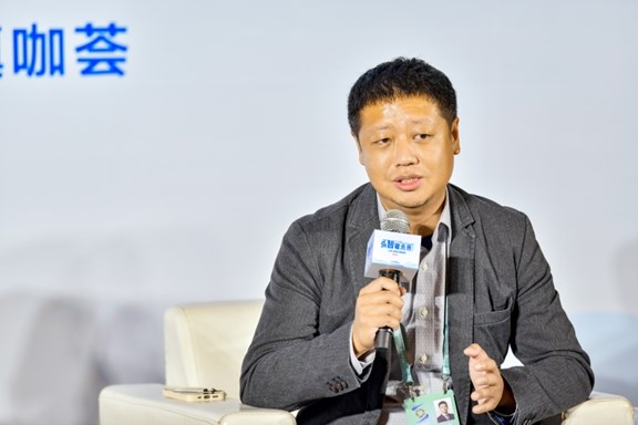星云智慧機器人副總裁李明。 人民網(wǎng) 任峰濤攝