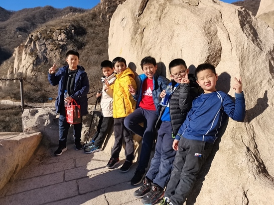 登山隊員供圖。