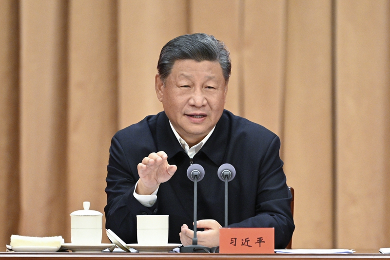 2024年10月29日，習(xí)近平在省部級(jí)主要領(lǐng)導(dǎo)干部學(xué)習(xí)貫徹黨的二十屆三中全會(huì)精神專題研討班開班式上發(fā)表重要講話。