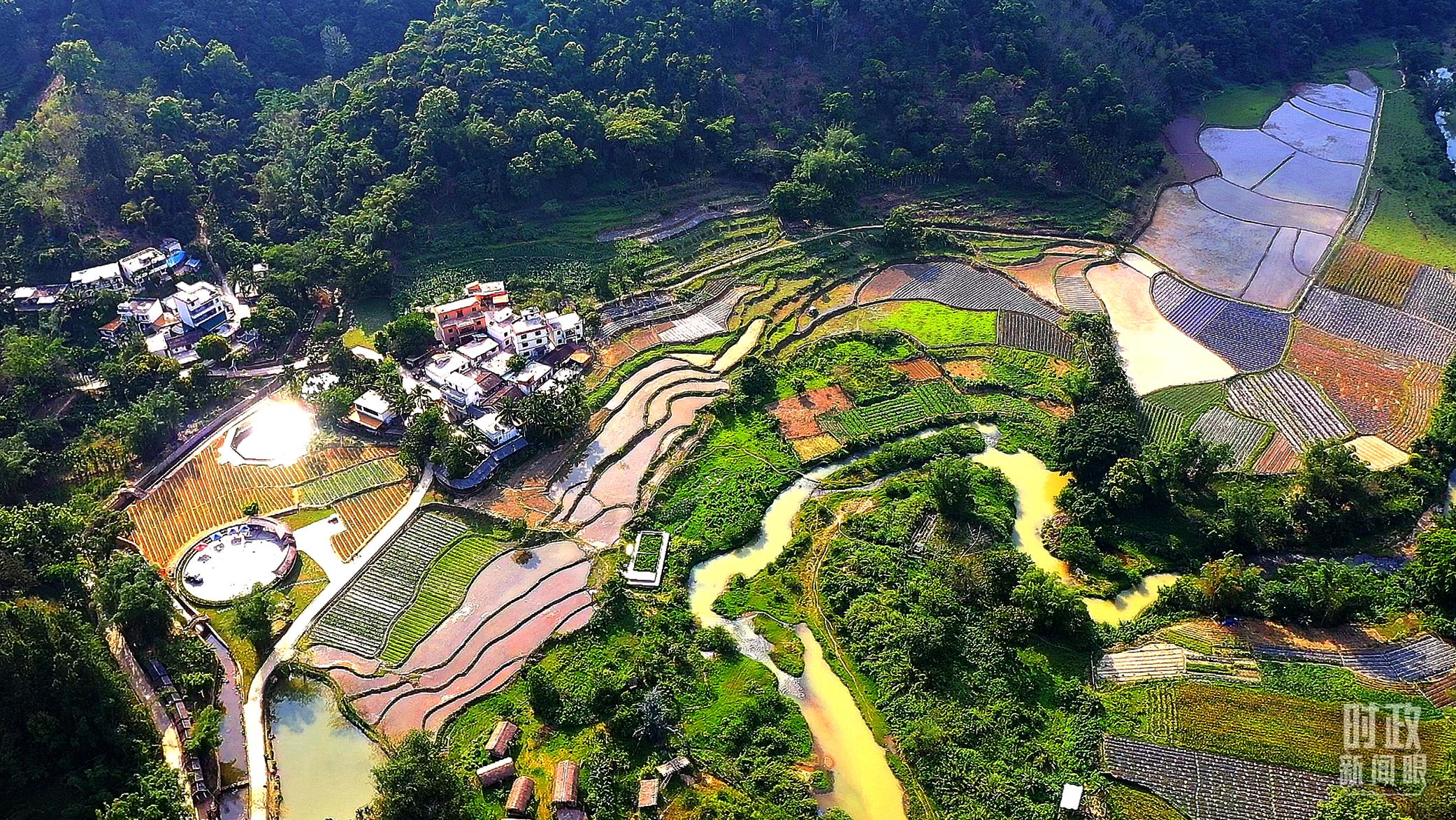 海南省五指山市水滿鄉(xiāng)毛納村。（總臺央視記者劉琦拍攝）