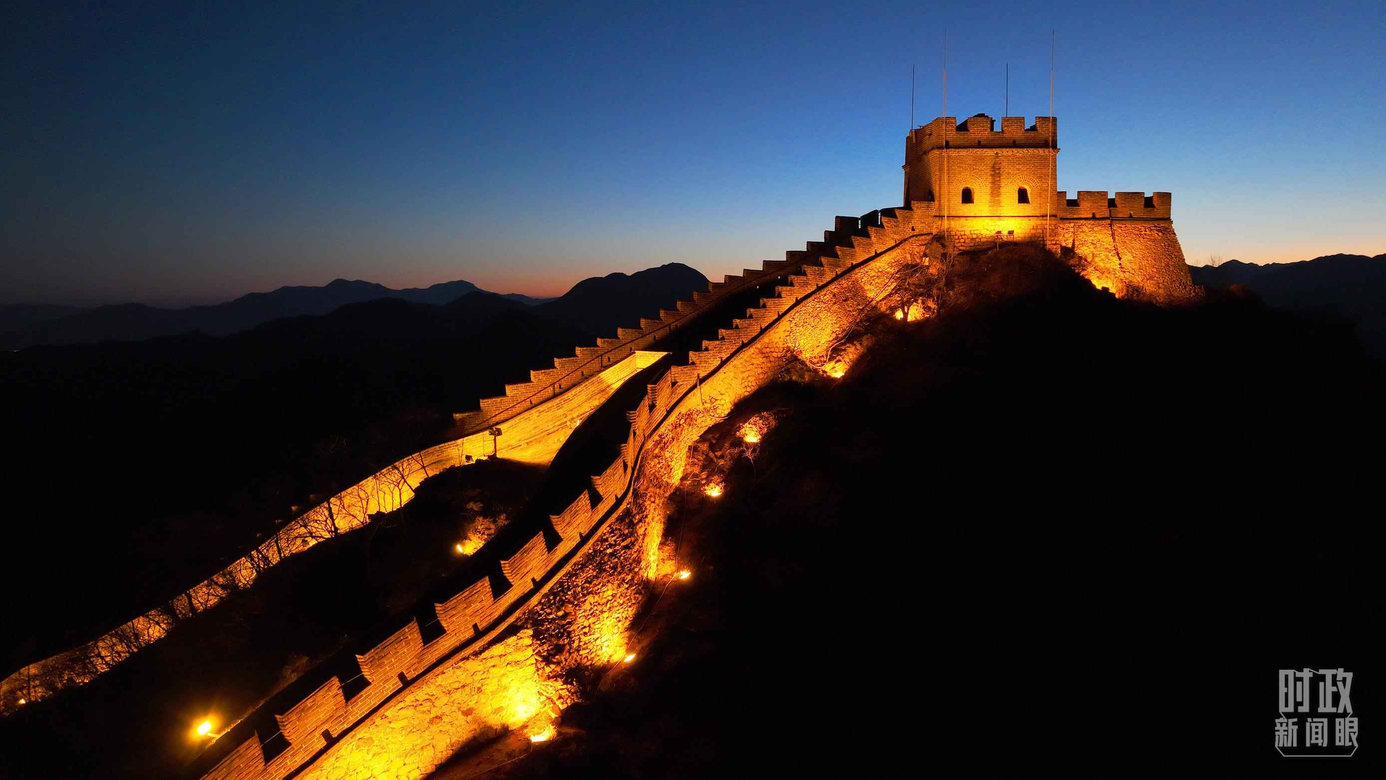 △北京居庸關(guān)長城。（總臺央視記者范凱拍攝）