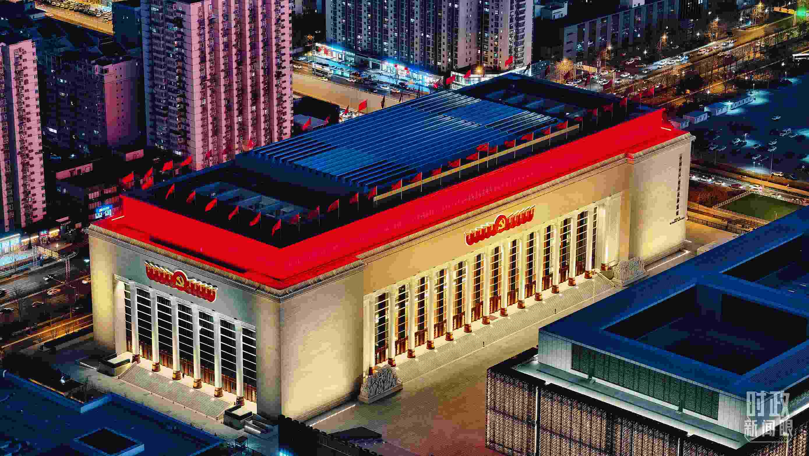 △中國共產(chǎn)黨歷史展覽館。（總臺央視記者張宇拍攝）