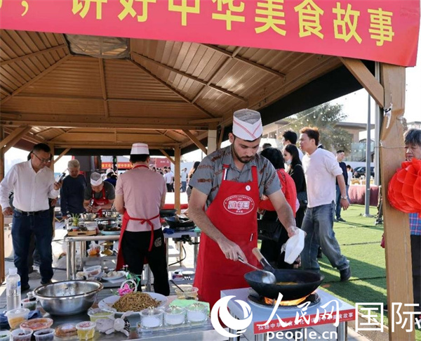 參賽一景。人民網(wǎng)記者管克江攝