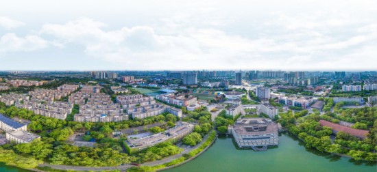 成都理工大學全景航拍圖。成都理工大學供圖
