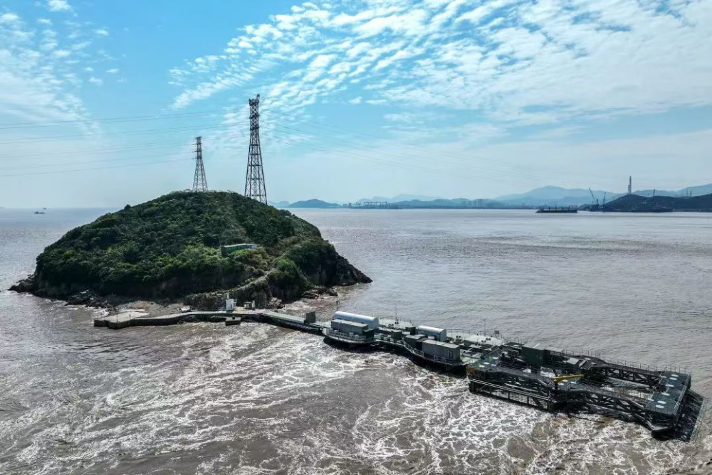 LHD潮流能發(fā)電站。受訪者供圖