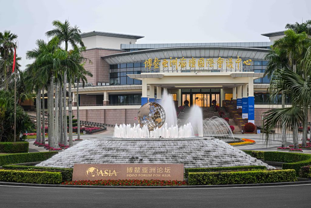 博鰲亞洲論壇國際會(huì)議中心（3月19日攝）。新華社記者 蒲曉旭 攝