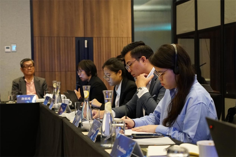 分享會(huì)現(xiàn)場(chǎng)，中馬兩國(guó)記者認(rèn)真記錄。林俊揚(yáng)攝