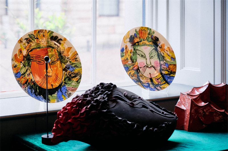 倫敦手工周中國(guó)館展品。楊浩鵬攝