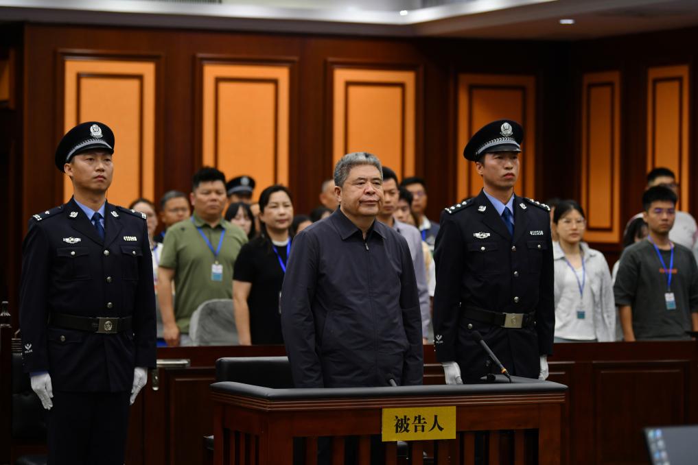 現(xiàn)場圖。（廣西壯族自治區(qū)南寧市中級人民法院供圖）