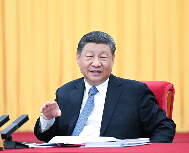 2025年3月6日，習(xí)近平總書記看望參加全國政協(xié)十四屆三次會議的民盟、民進(jìn)、教育界委員，并參加聯(lián)組會。